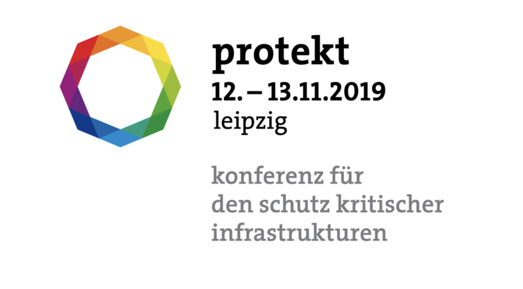 Corporate Security Vortrag von KWK GmbH auf Protect Leipzig 2019 Logo Protekt 2019 mit Sub_Text